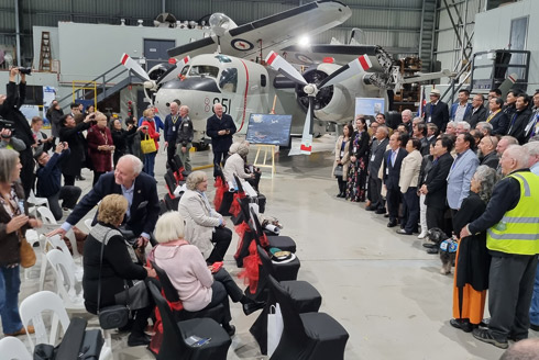 MG99 40th reunion at the Historical Aircraft Restoration Society.