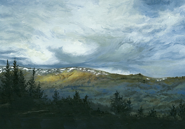 Sketch of Alexandra hills