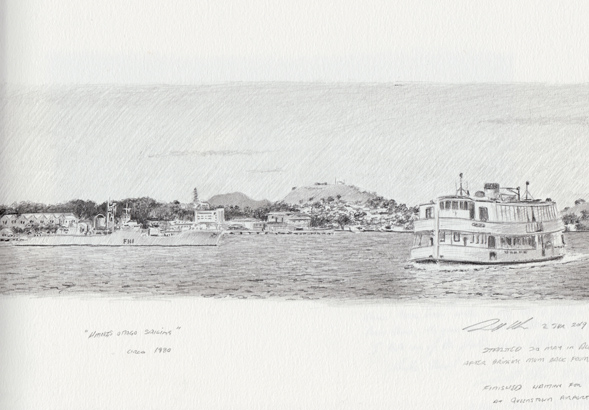 Sketch of HMNZS Otago
