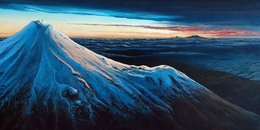 Sunrises over Taranaki